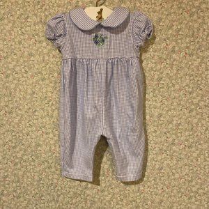 infant girl's coverall